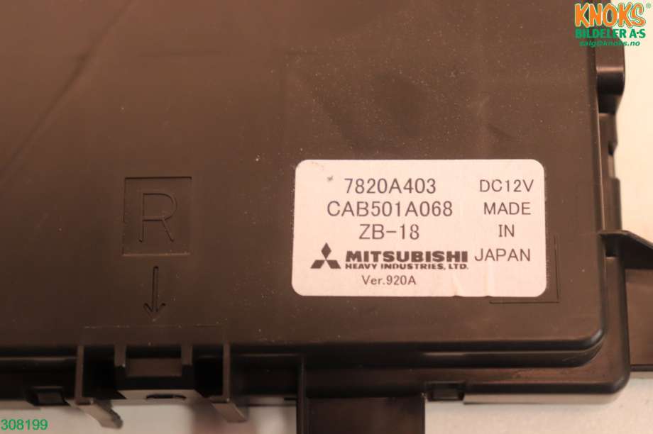 Styreenhet klima/aircondition til Mitsubishi ASX 2010-2019  (MITSUBISHI|7820A403|)