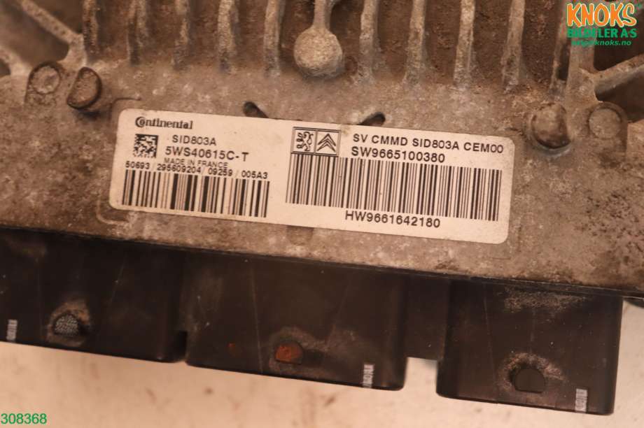 Styreenhet motor til Citroën Jumpy 2007-2016 (Type II) (CITROEN|16 095 238 80|)