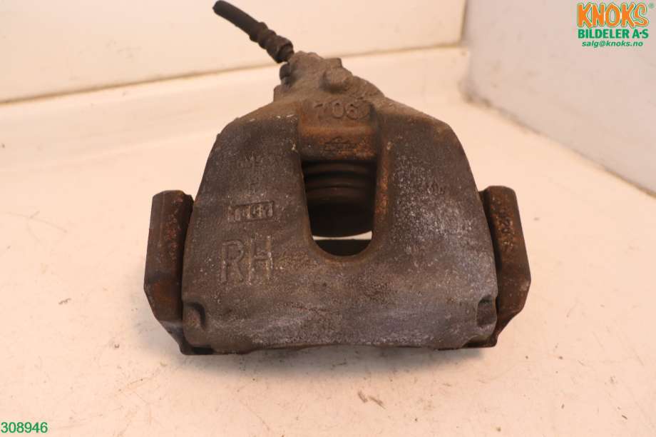 Bremsecaliper høyre foran til Mazda 3, 2013-2016 (Type III, Fase 1)  (MAZDA|BPYK-33-61XC)