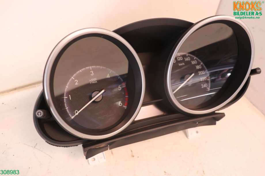 Instrumentpanel til Mazda 3, 2013-2016 (Type III, Fase 1)  (MAZDA|BHC3-55-471A)