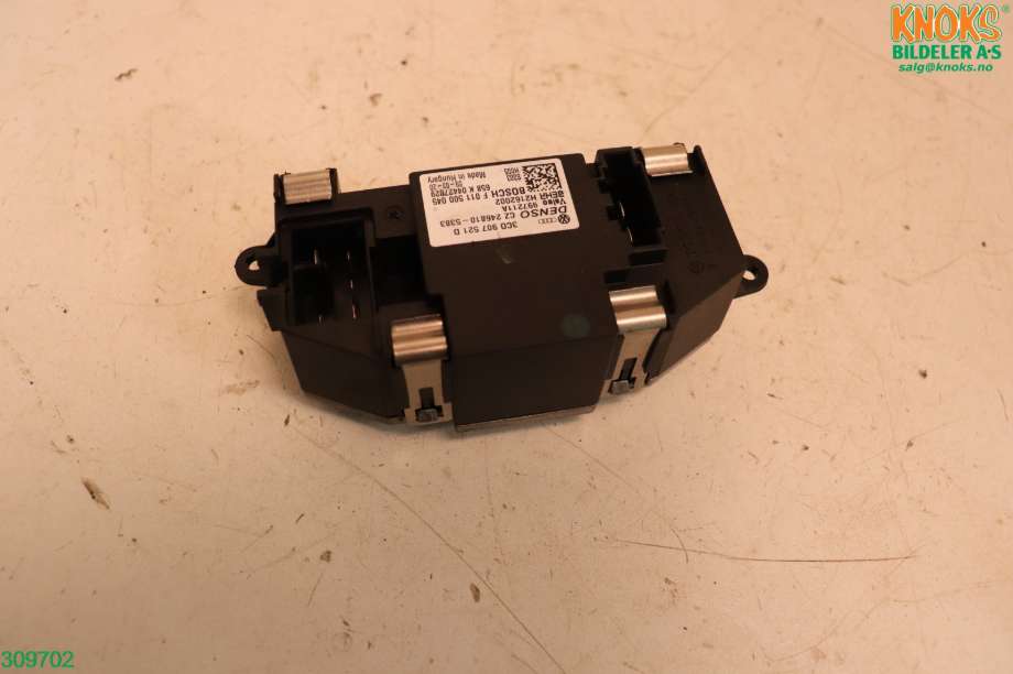 Varmeapparat motstand til VW Tiguan, 2007-2011 (Type I, Fase 1)  (VOLKSWAGEN|3C0 907 521 G)