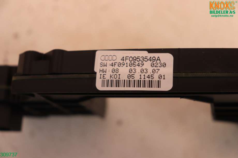 Styreenhet diverse til Audi A6 2005-2008 (Type III, Fase 1) (C6) (C6) (AUDI|4F0 953 549 B|)