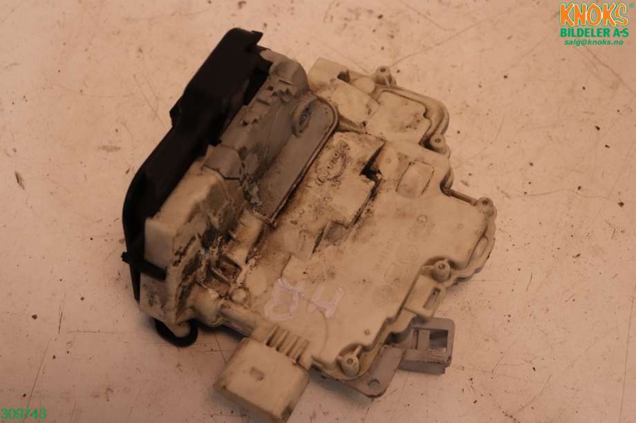 Låsekasse høyre bak til Audi A6 2005-2008 (Type III, Fase 1) (C6) (C6) (AUDI|4F0 839 016 A|)