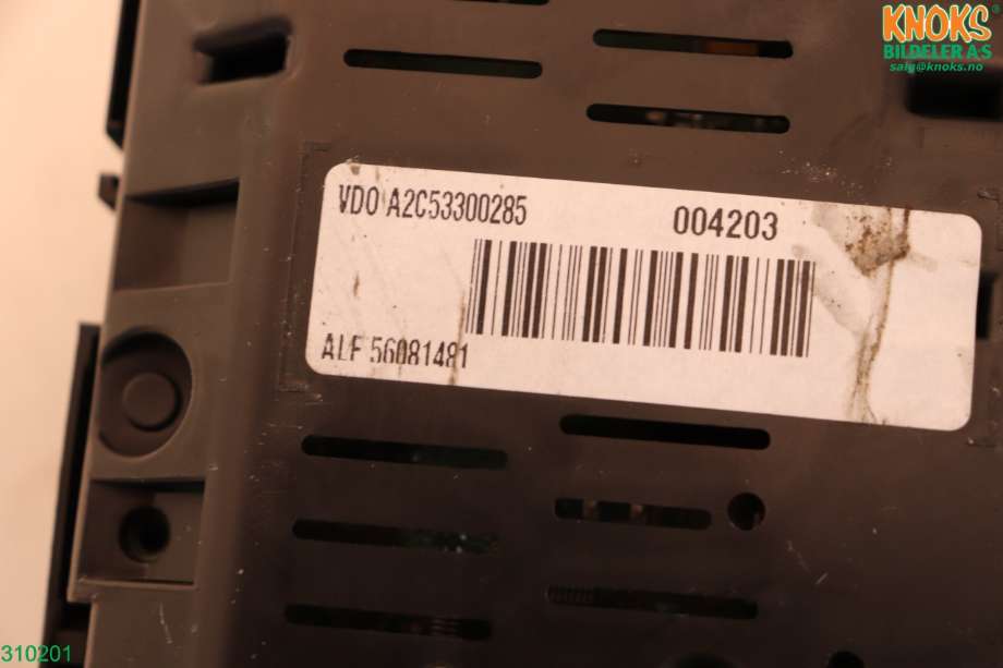 Instrumentpanel til Alfa Romeo 159 2005-2011  (ALFA ROMEO||A2C63300286|0156081481)
