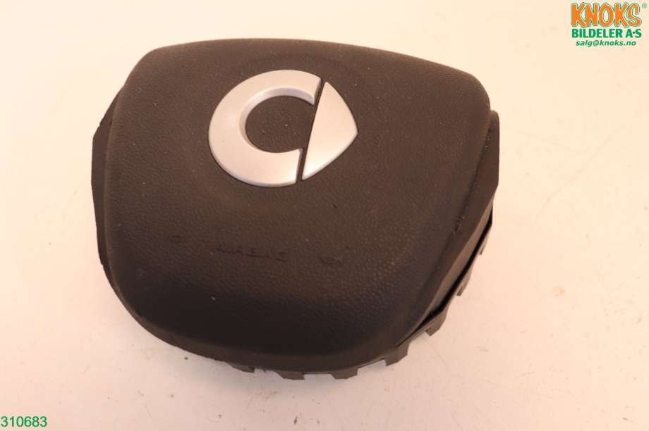 Airbag rattpute til Smart Fortwo, 2007-2014 (Type II) (W451) (W451) (SMART|A 451 860 29 02 CR4A)