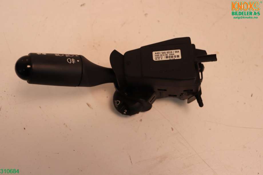 Bryter blink til Smart Fortwo, 2007-2014 (Type II) (W451) (W451) (SMART|A 451 545 03 10)