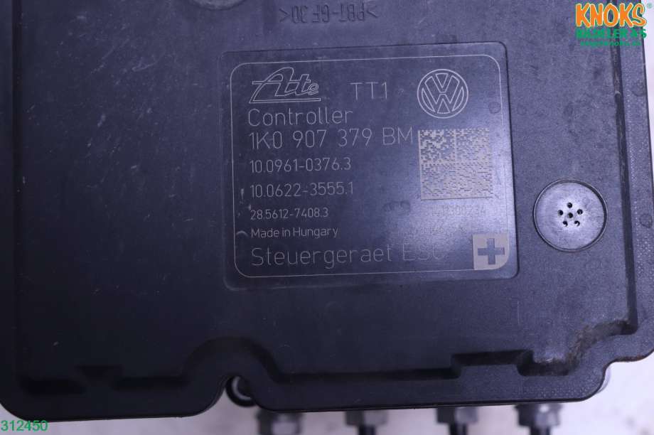 ABS sentral til VW Caddy 2010-2015 (Type III, Fase 2)  (VOLKSWAGEN|1K0 614 517 ED|)