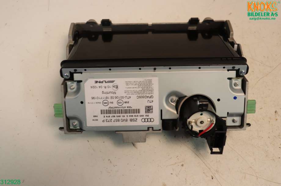 Instrument kjørecomputer til Audi A3 2016-2020 (Type III, Fase 2)  (AUDI|8V0 857 273 P|)