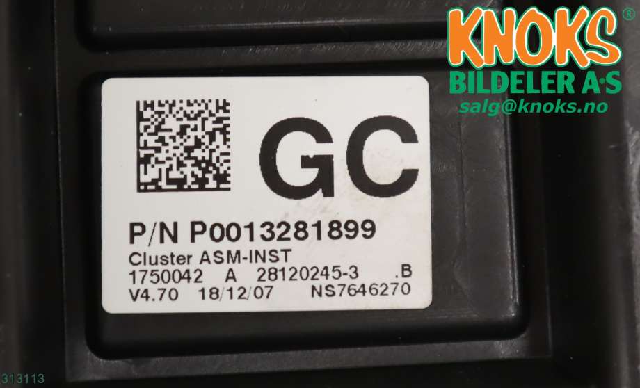 Instrumentpanel til Opel Corsa D 2006-2014  (13372993|)