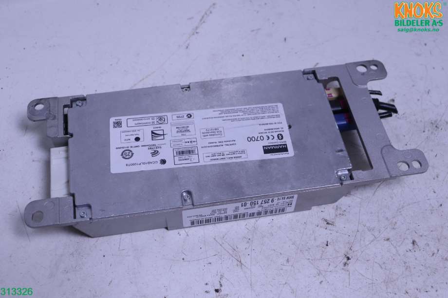 Bilstereo forsterker til BMW 5-Serie 2010-2017 (F10/F11) (F10/F11) (BMW|65 12 9 312 592|)