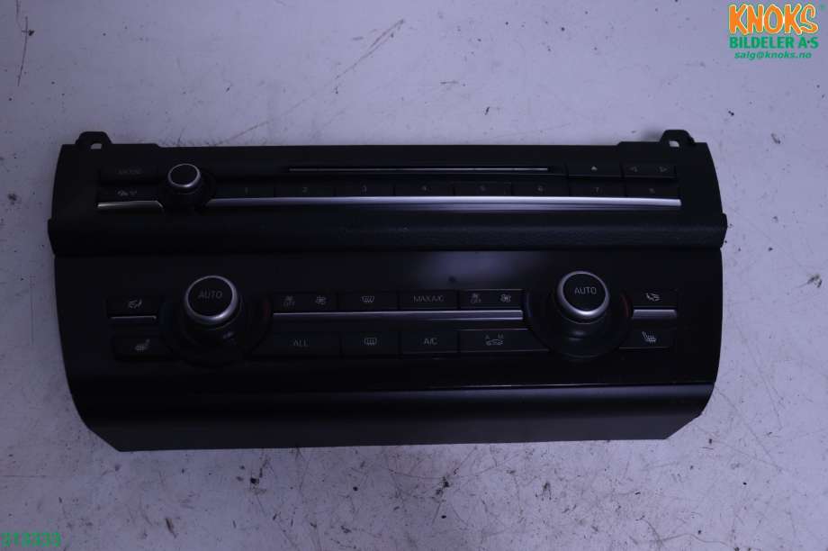 Varmeapparat betjening til BMW 5-Serie, 2010-2017 (F10/F11) (F10/F11) (BMW|61 31 9 328 425)
