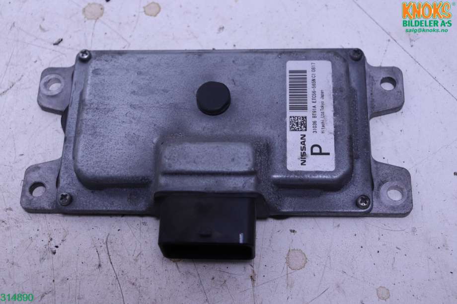 Styreenhet girkasse til Nissan Qashqai, 2010-2014 (Type I, Fase 2)  (NISSAN|31036BT91D)