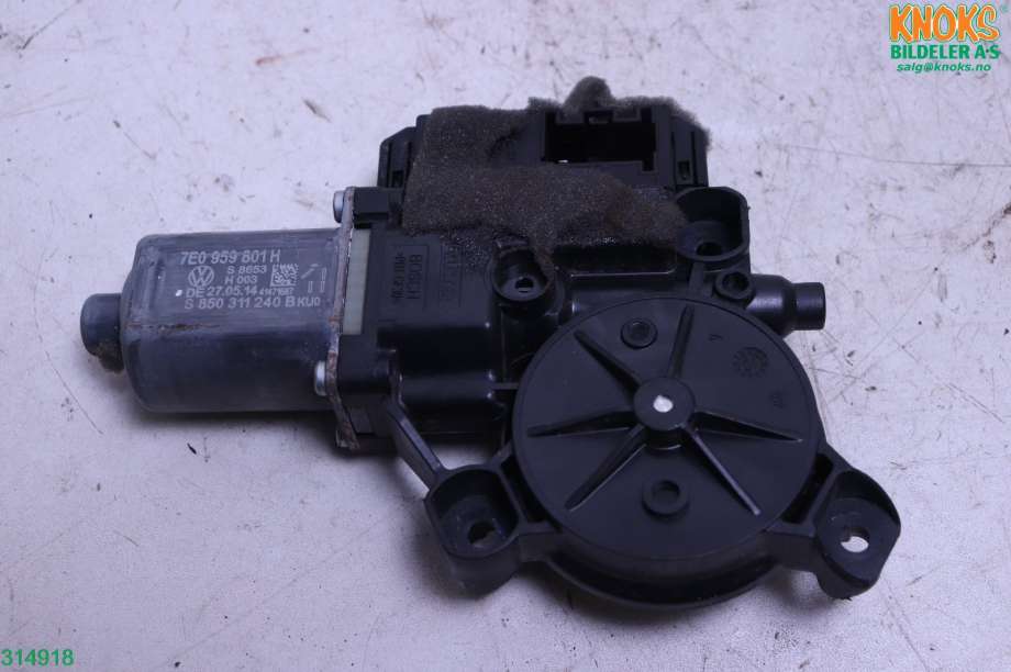 Ruteheis venstre foran til VW Transporter / Caravelle 2009-2015 (Fase 2) (T5) (T5) (VOLKSWAGEN|7E0 959 801 N|)