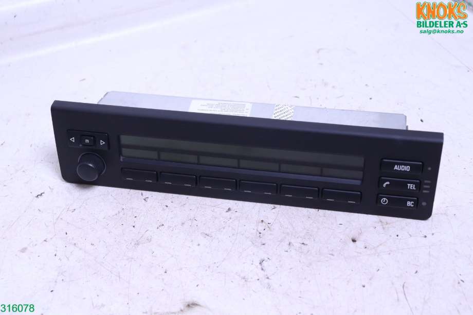 Multimedia display (MCU - Media Controller Unit) til BMW 5-Serie, 1996-2003 (E39) (E39) (BMW|65 80 6 914 590)