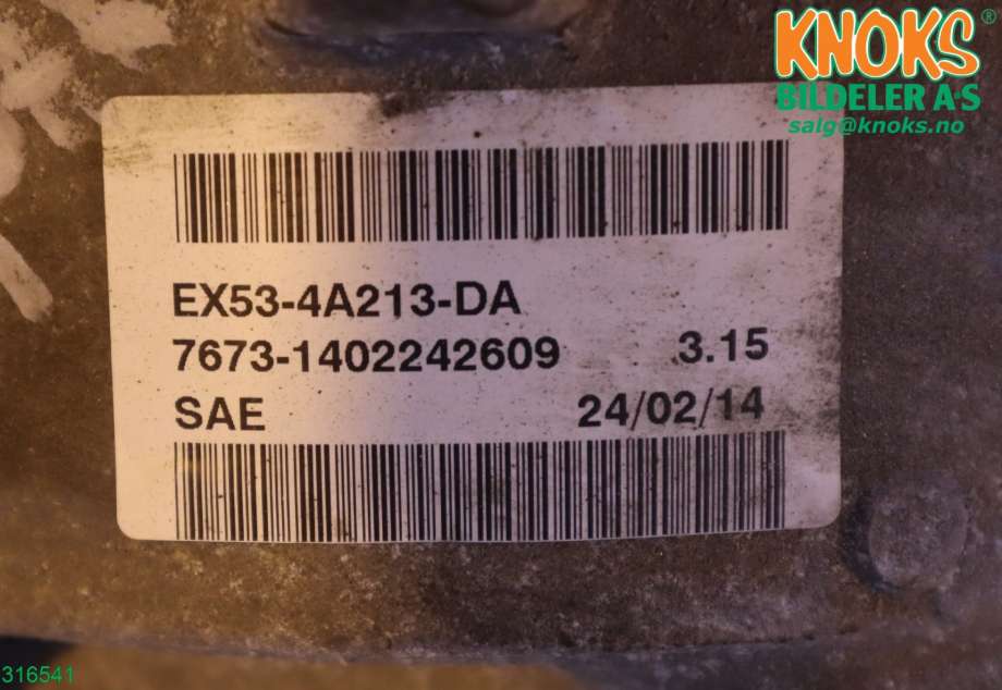 Kardang klokke bak til Jaguar F-TYPE 2013-->> (JAGUAR||EX534A212DA)