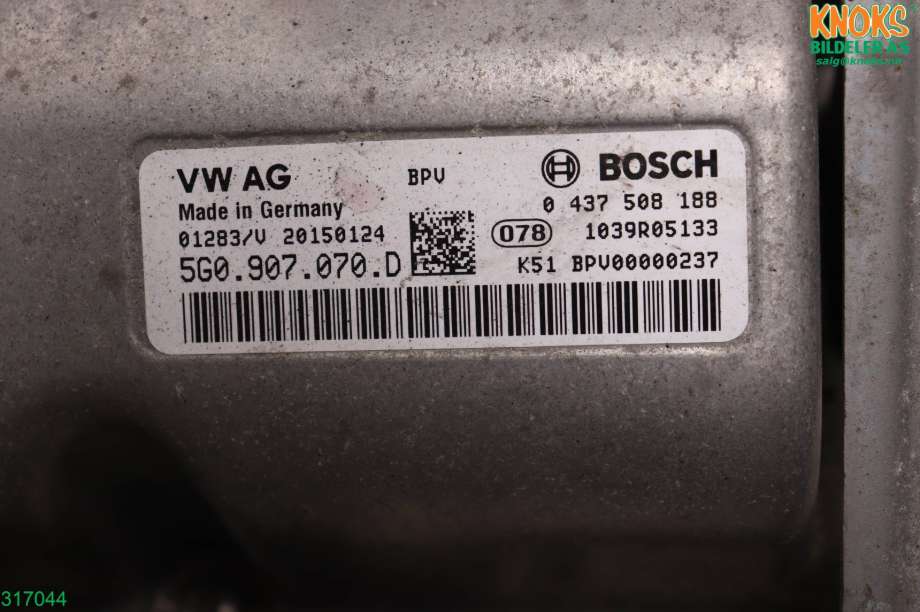 Styreenhet diverse til VW e-Golf 2014-2017 (Fase 1)  (VOLKSWAGEN|5G0 907 070 E|)