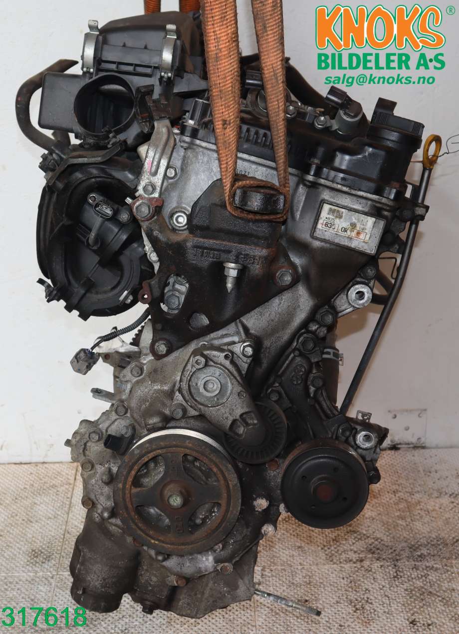 Motor bensin til Toyota Yaris 2009-2011 (Type II, Fase 2) (TOYOTA|1900047091|)