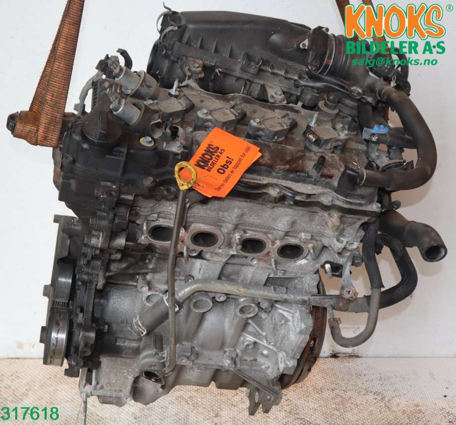 Motor bensin til Toyota Yaris 2009-2011 (Type II, Fase 2) (TOYOTA|1900047091|)