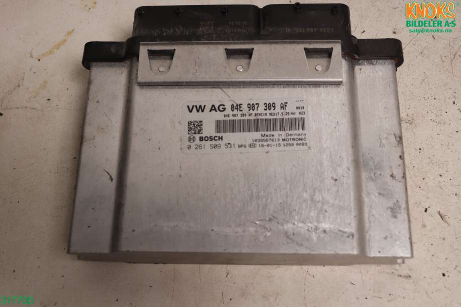 Styreenhet motor til Škoda Fabia, 2014-2021 (Type III) (SKODA|04E 906 027 BC)