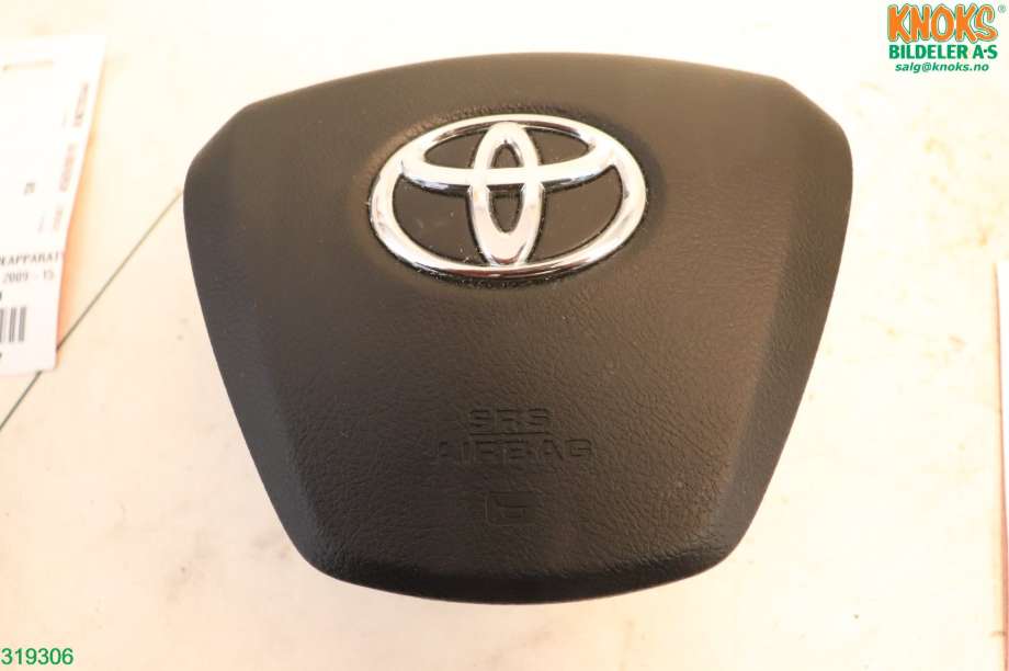 Airbag rattpute til Toyota Avensis 2009-2015 (Type III, Fase 1) (TOYOTA|4513005130C0|)