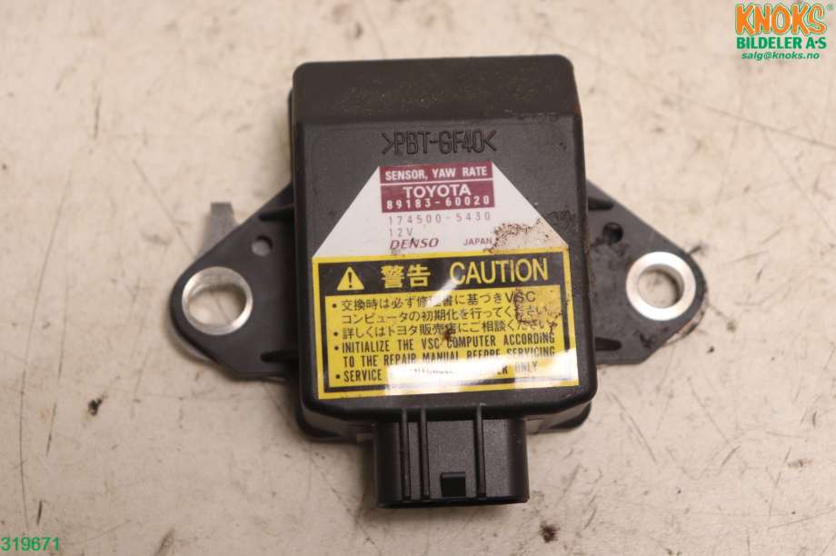 Sensor diverse til Toyota Land Cruiser 120, 2002-2009  (TOYOTA|8918360020)