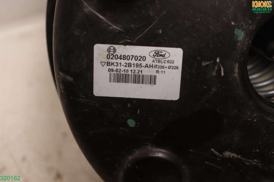 Bremsekraft-forsterker til Ford Transit 2014-->>  (FORD|BK21-2002-AF|2372550|)