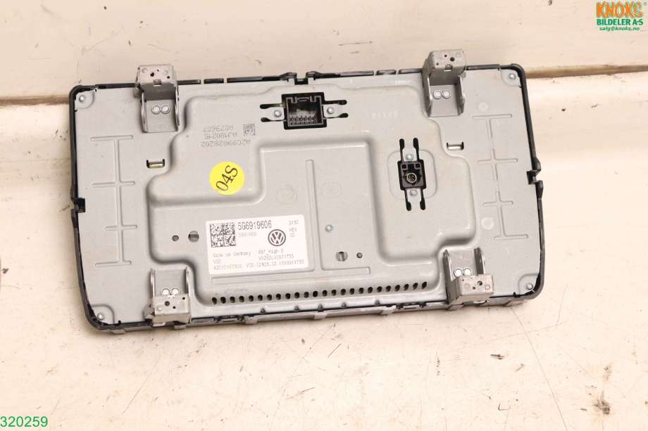 Instrument kjørecomputer til VW e-Golf 2017-2020 (Fase 2)  (VOLKSWAGEN|5G6 919 606|)