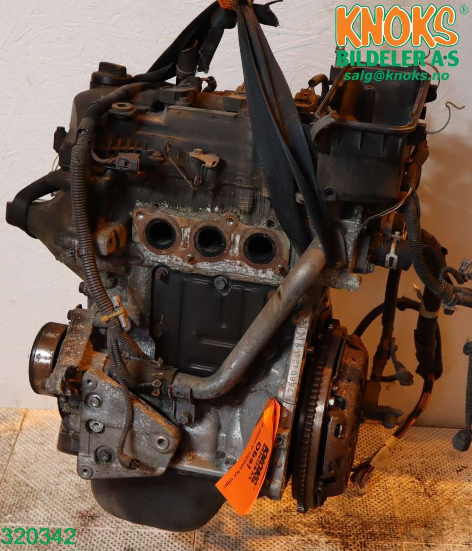 Motor bensin til Toyota Aygo 2005-2014 (Type I)  (TOYOTA|190000Q060|)