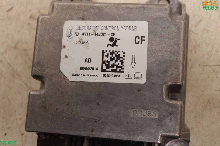 Airbag elektronikk til Ford B-Max 2012-2017 (FORD|1874020||AV1T-14B321-CF)