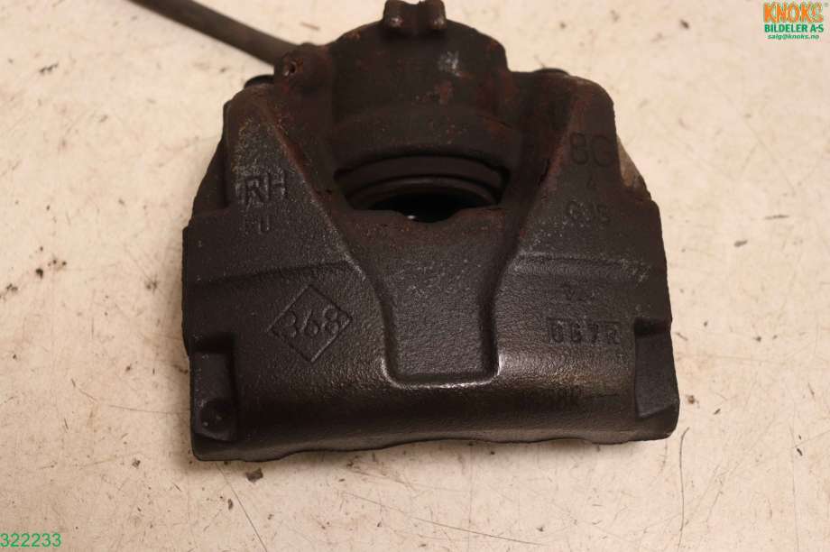 Bremsecaliper høyre foran til Renault Captur, 2013-2020 (Type I)  (RENAULT|410018218R)