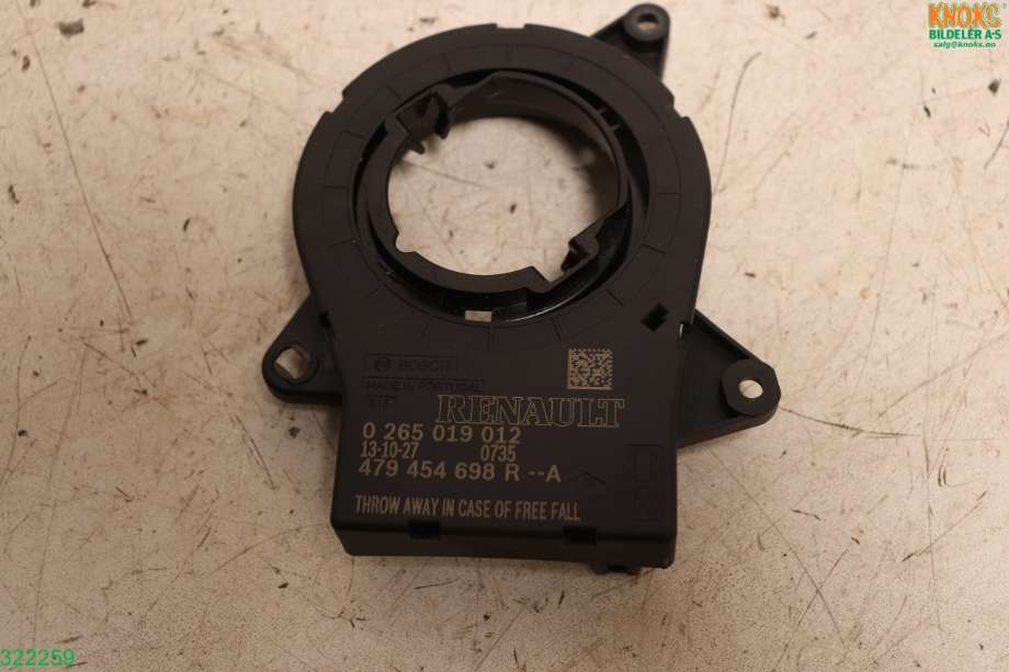 Sensor diverse til Renault Captur, 2013-2020 (Type I)  (RENAULT|479457095R)