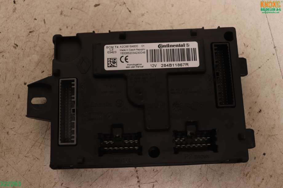 Styreenhet diverse til Renault Captur, 2013-2020 (Type I)  (RENAULT|284B10317R)