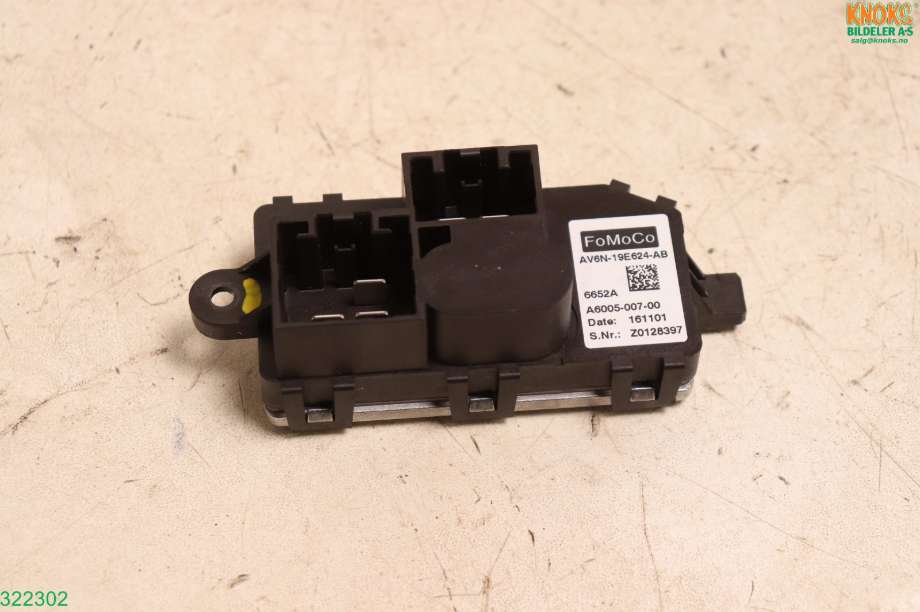 Varmeapparat motstand til Ford Transit Connect 2013-2018 Type II, Fase 1  (FORD||AV6N-19E624-AB)