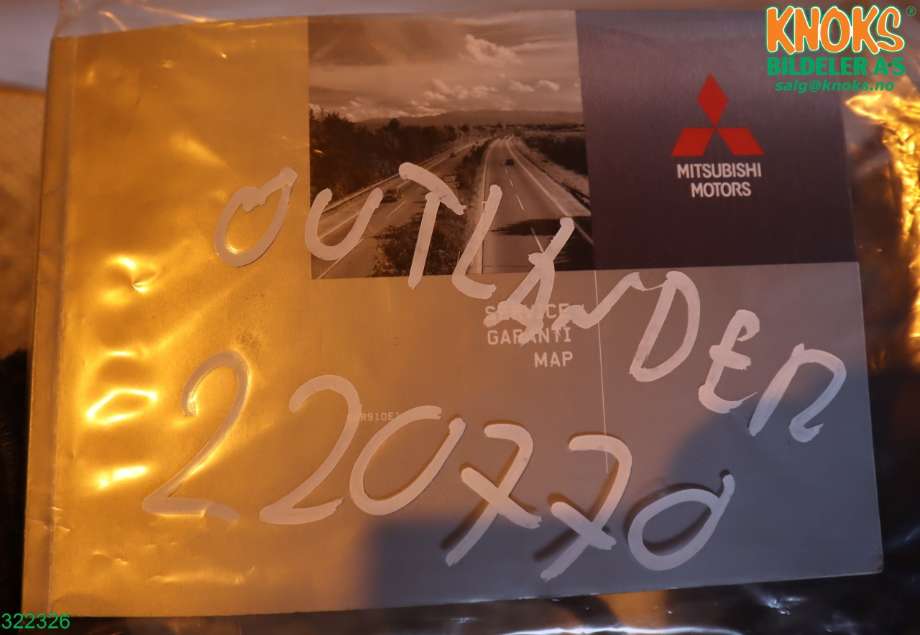 Motor diesel til Mitsubishi Outlander 2010-2012 (Type II, Fase 2)  (MITSUBISHI|MN982335|)