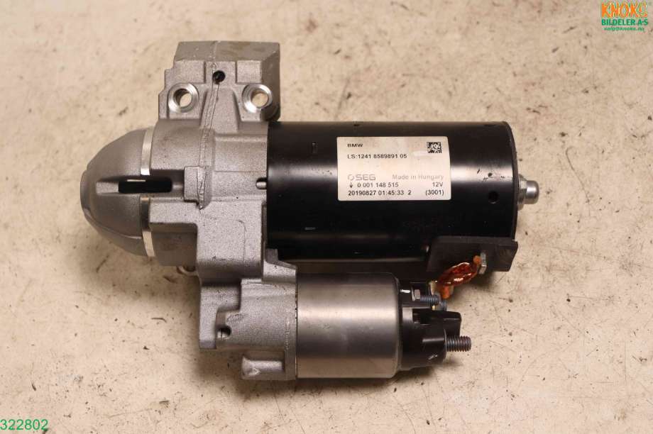 Starter diesel til BMW X7, 2018-->> (G07) (G07) (BMW|12 41 8 589 891)