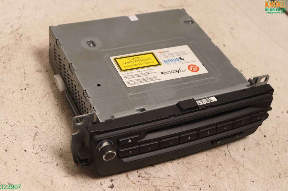 Bilstereo til BMW 3-Serie, 2005-2011 (E90/E91/E92/E93) (E90/E91/E92/E93) (BMW|65 12 9 227 500)