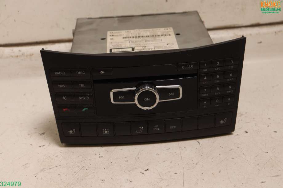 Bilstereo til Mercedes E-Klasse, 2013-2016 (Fase 2) (W212) (W212) (MERCEDES|A 212 900 84 22)