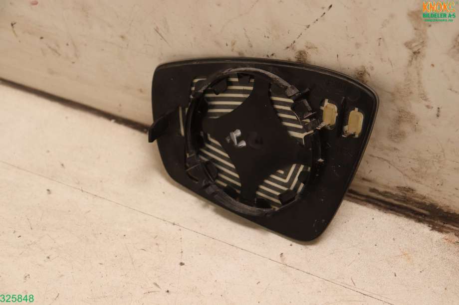 Speilglass høyre til VW Polo 2009-2014 (Type V, Fase 1)  (VOLKSWAGEN|6R0 857 522 F|)