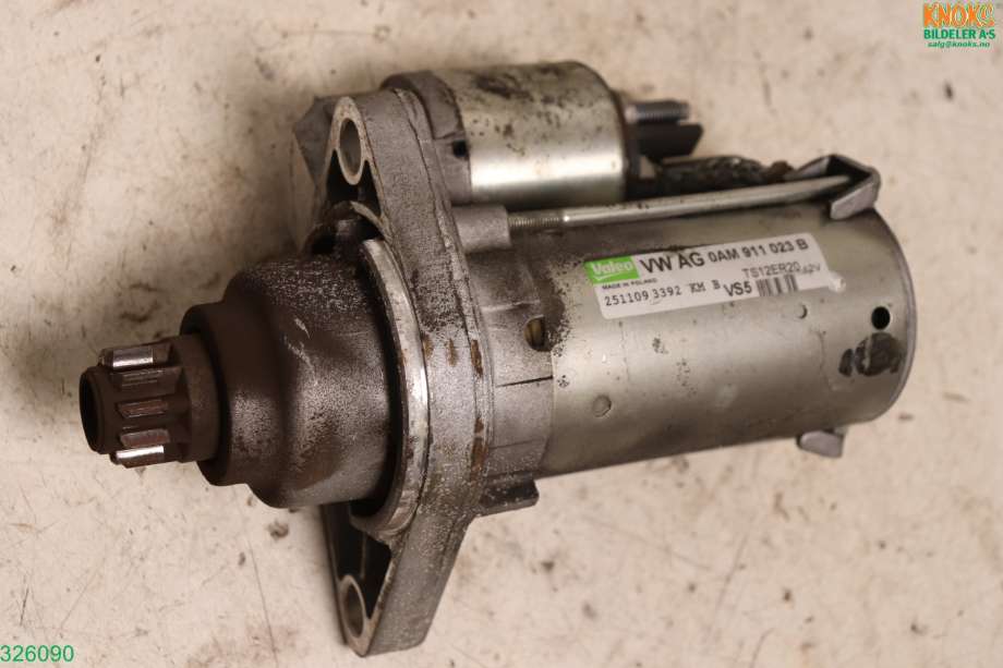 Starter til VW Scirocco 2008-2013  (VOLKSWAGEN|0AM 911 023 B|)