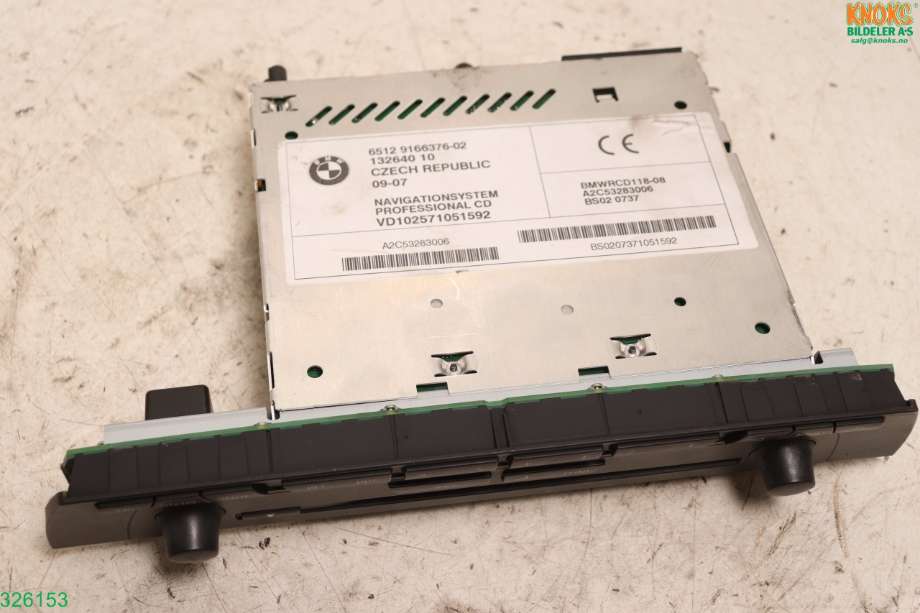 Bilstereo til BMW X3 2007-2010 (Fase 2) (E83) (E83) (BMW|65 12 9 190 004|)