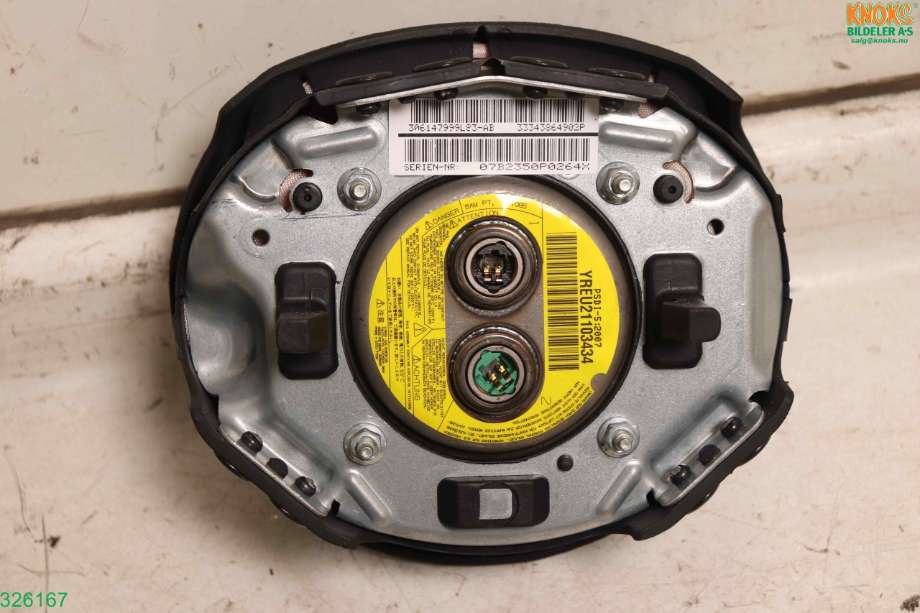 Airbag rattpute til BMW X3 2007-2010 (Fase 2) (E83) (E83) (BMW|32 30 6 884 669|)