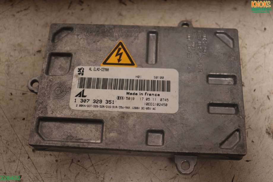 Styreenhet xenon/ballast til Peugeot 308, 2011-2013 (Type I, Fase 2) (PEUGEOT|6224 V2)