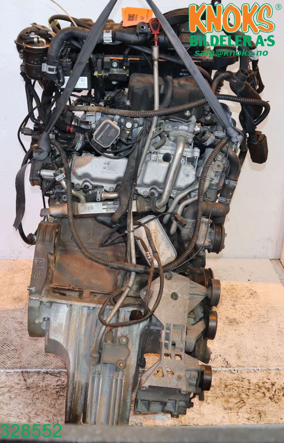 Motor diesel til Mercedes B-Klasse 2008-2011 (Fase 2) (W245) (W245) (MERCEDES|A6400105644|)