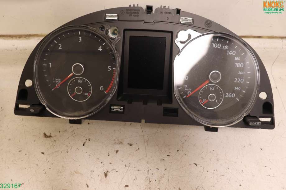 Instrumentpanel til VW Passat, 2011-2015 (B7) (B7) (VOLKSWAGEN|3AA 920 870 AX)