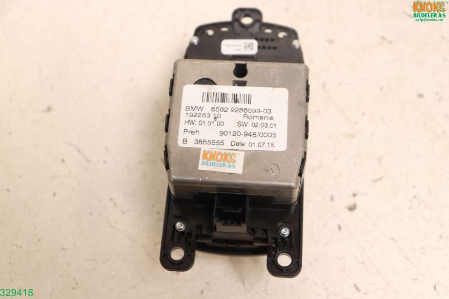Bilstereo til BMW i3 2013-2022  (BMW|65 12 6 840 402|)