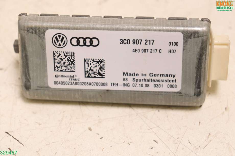 Kamera til VW CC 2008-2012 (PASSAT CC) (PASSAT CC) (VOLKSWAGEN|3C0 907 217 B|)