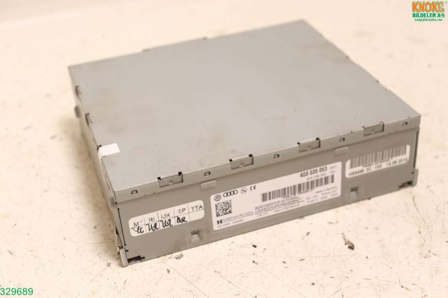 Bilstereo til Audi A4, Allroad 2009-2016 (Type I) (B8) (B8) (AUDI|4G0 035 053 X|)