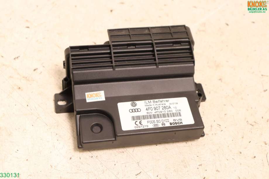 Styreenhet diverse til Audi A6, Allroad, 2006-2008 (Type II, Fase 1) (C6) (C6) (AUDI|4F0 907 280 B)