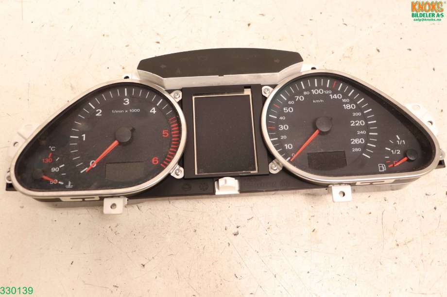 Instrumentpanel til Audi A6, Allroad, 2006-2008 (Type II, Fase 1) (C6) (C6) (AUDI|4F0 920 934 G)