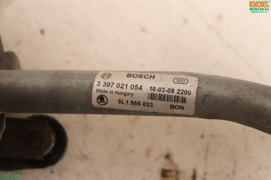 Viskermotor frontrute til Škoda Yeti 2009-2013 (Fase 1)  (SKODA|5L1 955 023|)